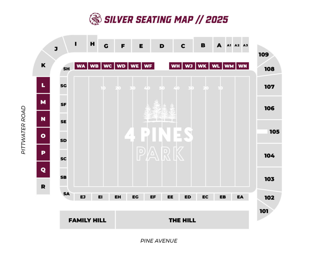 Silver Seating Map